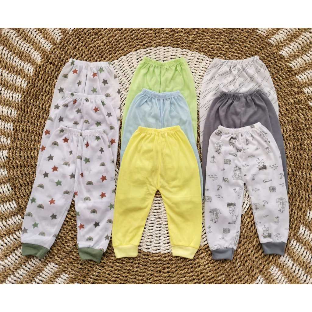 1 Lusin Celana Panjang Bayi Baru Lahir Laki Laki Perempuan Celana Panjang Pulrin
