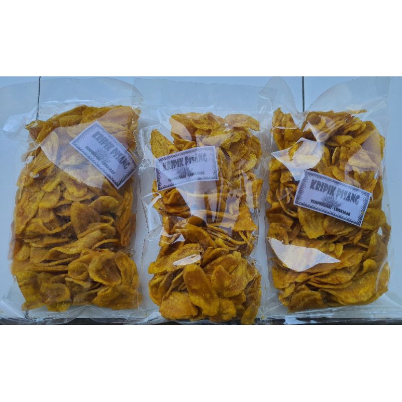 

keripik pisang manis gurih dan nikmat