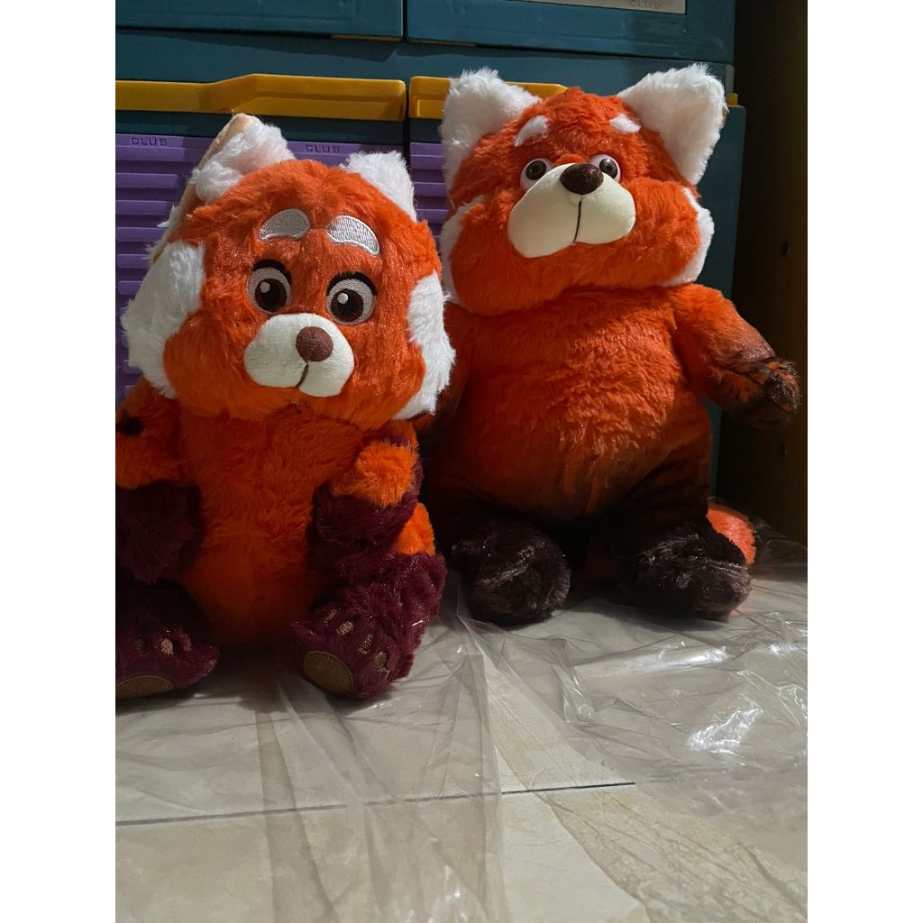 Boneka Red Panda 30cn 40cm Boneka Panda Boneka Rakun Boneka Racoon Boneka Turning Red LIMITED EDISI