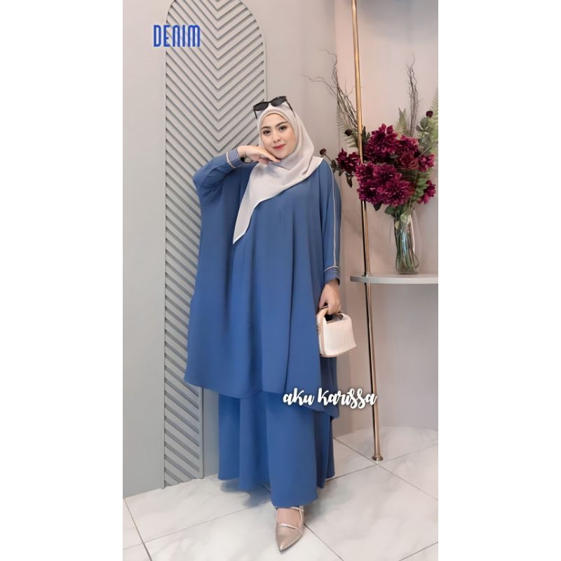 ARUMI ONE SET ROK by AKU KARISSA / SETELAN ARUMI / SETELAN CRINGKEL / ONE SET WANITA / ATASAN SET RO