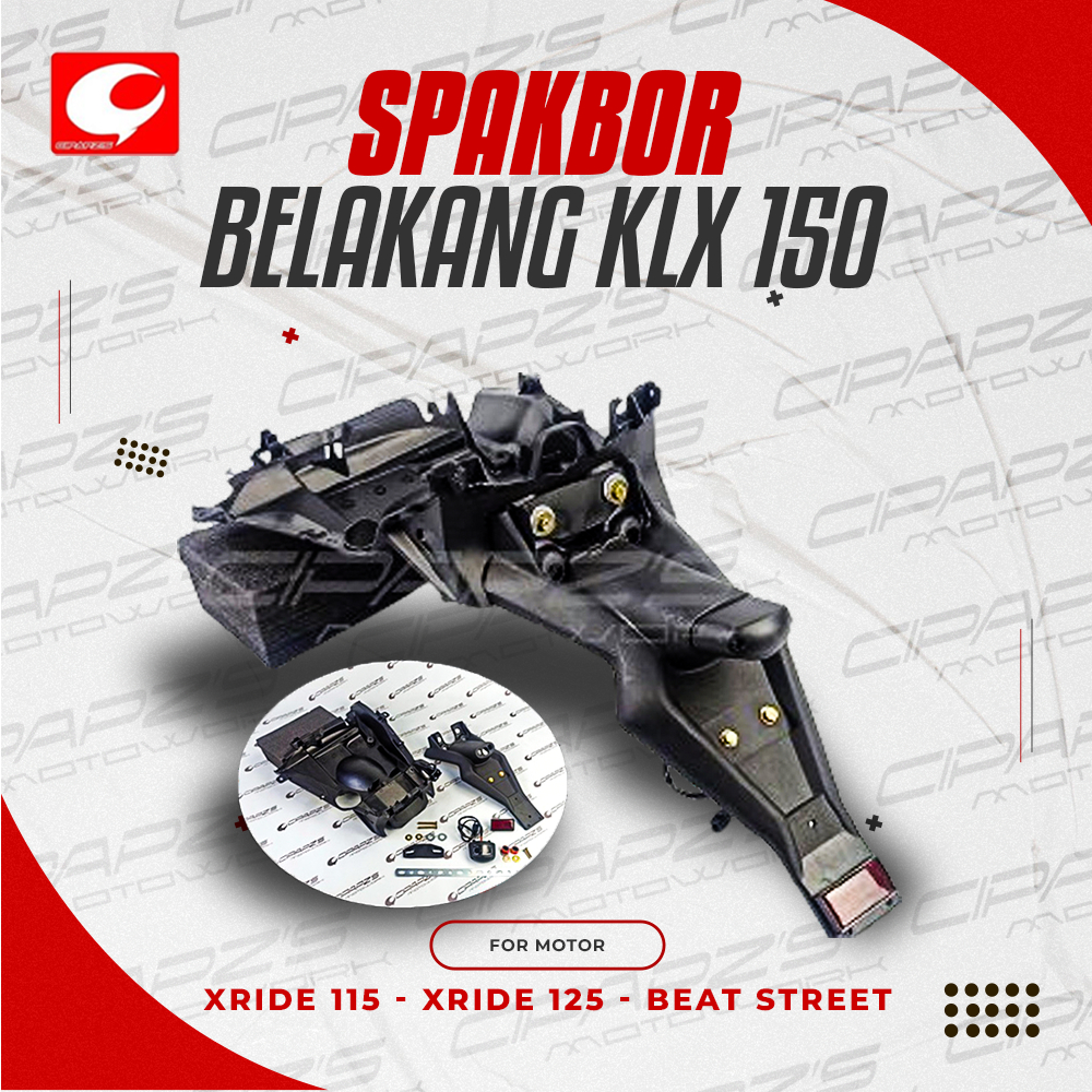 Spakbor Belakang X Ride 115 X Ride 125 Beat Street Custom KLX 150 PNP Cipapzs Motowork