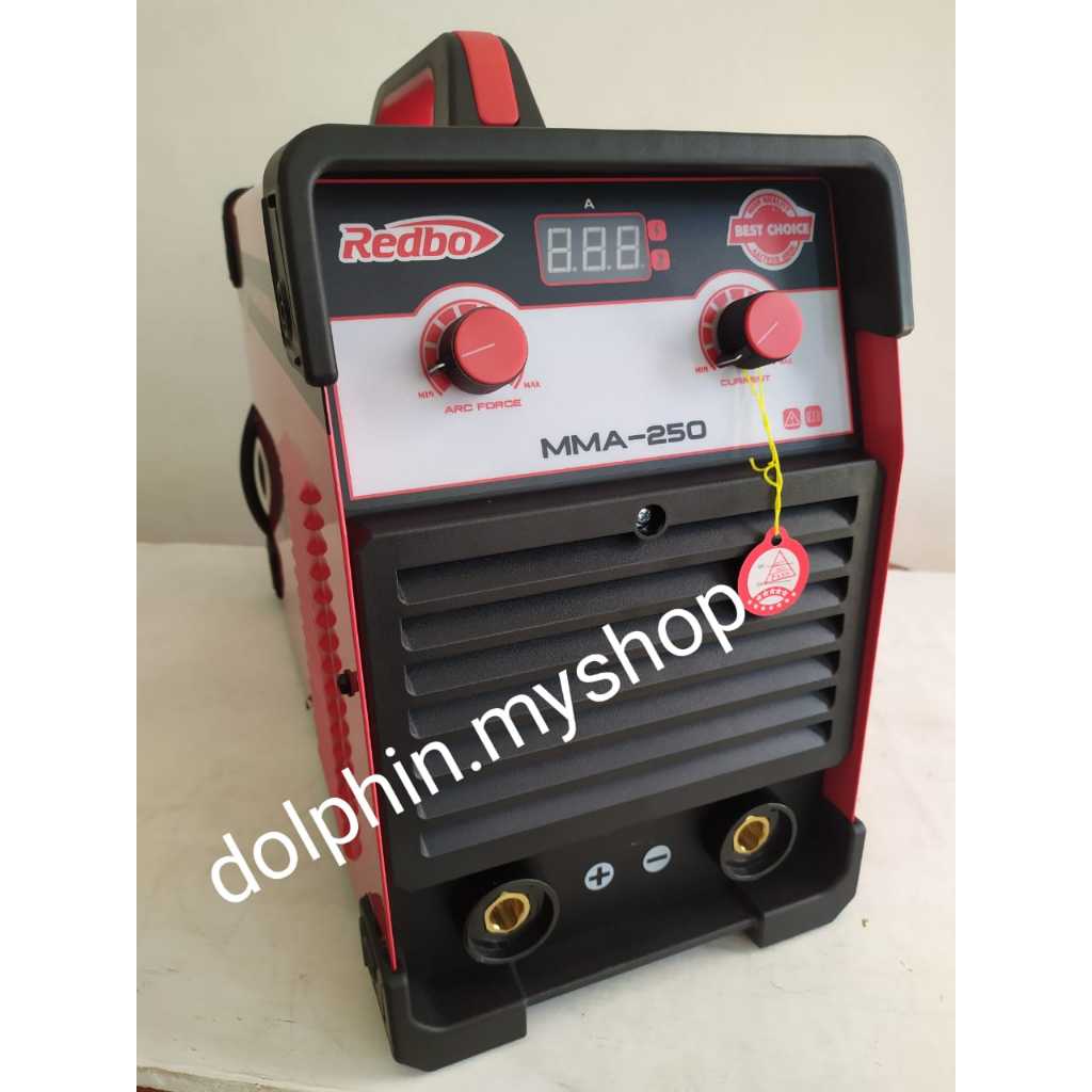 Mesin Las Listrik 250A REDBO MMA 250 A Travo Inverter 3 Phase