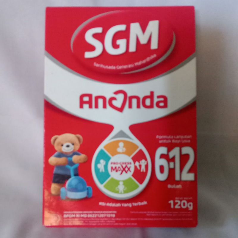 Susu SGM Ananda 6 12 120 Gram