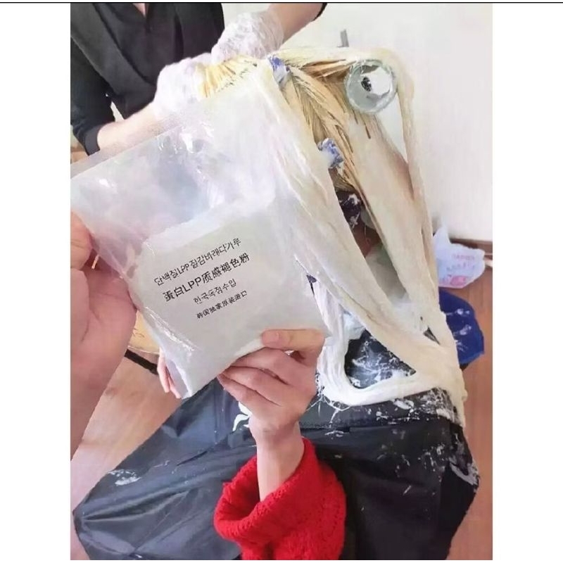 Bleaching Korean Powder LPP Bleaching Rambut Korea