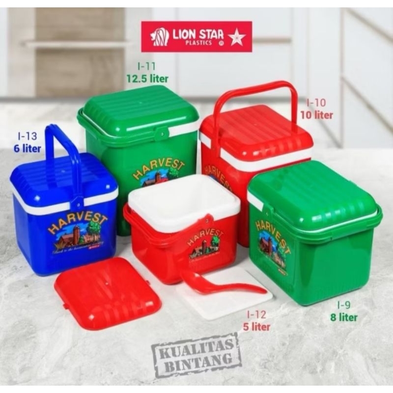 Lion Star Termos Nasi / Harvest Termos Es 5 L,6 L,dan 8 L/ Termos Daging,Termos Ikan