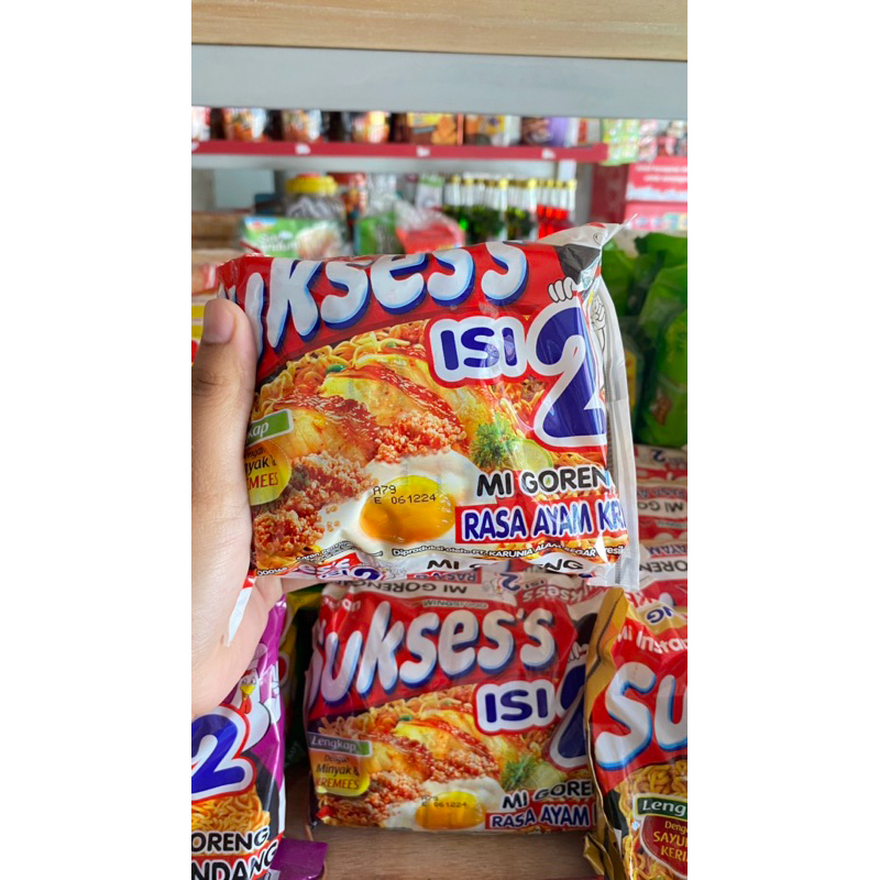 

SUKSES MIE ISI 2 KUAH & GORENG