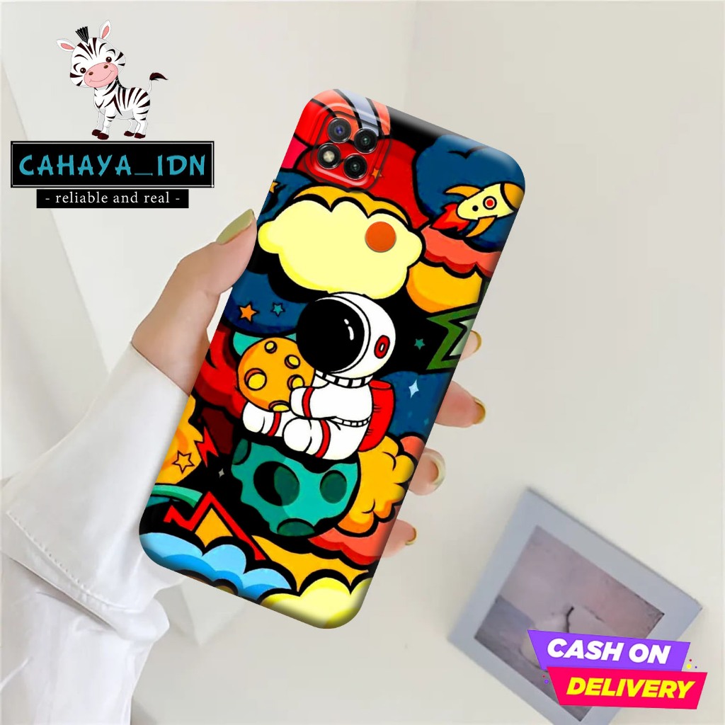 Softcase Procamera untuk For REDMI 9C / 10A  Case Casing Ponsel hp Terbaru Kartun Cute Silikon Lembu