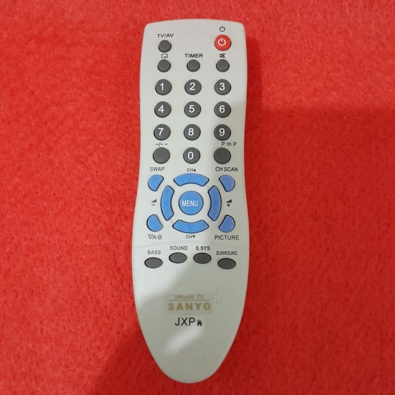Remote TV Tabung SANYO . Remote TV .
