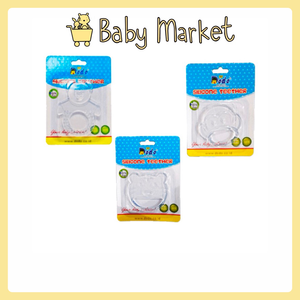 Dodo Silicone teether / gigitan bayi silikon
