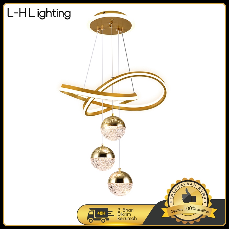 LH Lighting - Lampu gantung ruang makan LED modern ruang tamu lampu gantung sederhana lampu gantung 