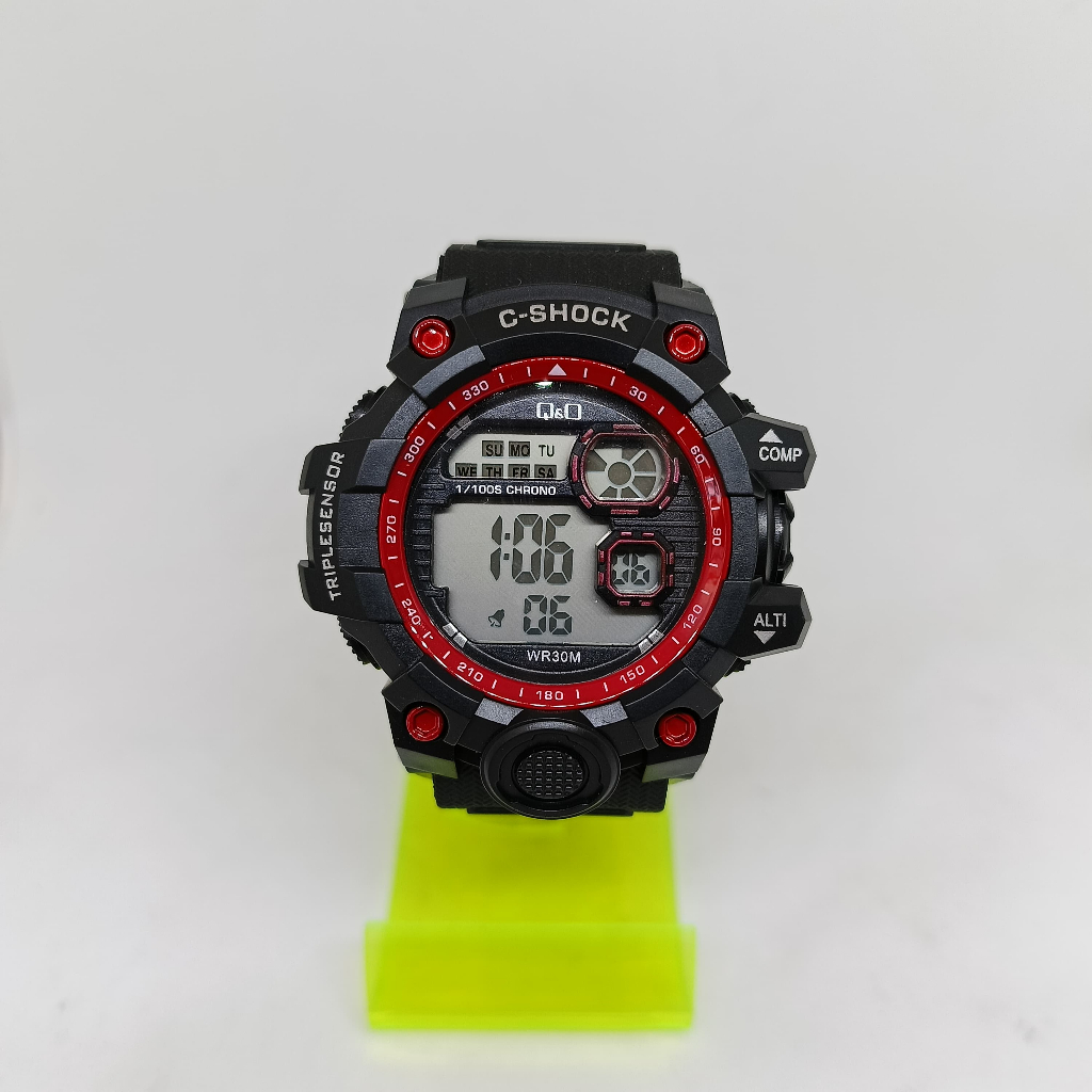 Jam Tangan Sport Digital C-SHOCK Strap Rubber Hitam