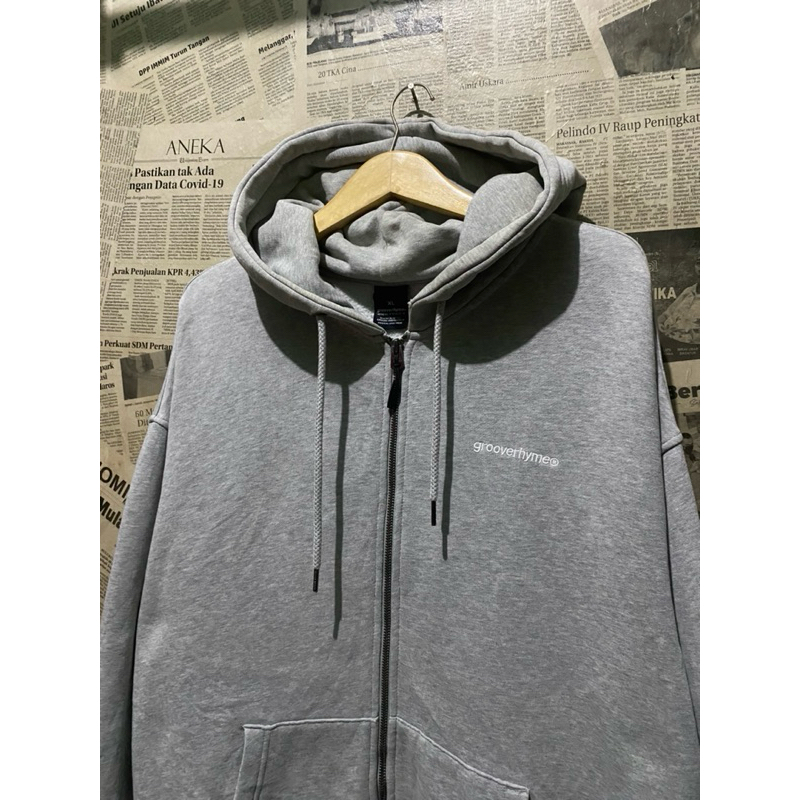 Hoodie Zipper Grooverhyme