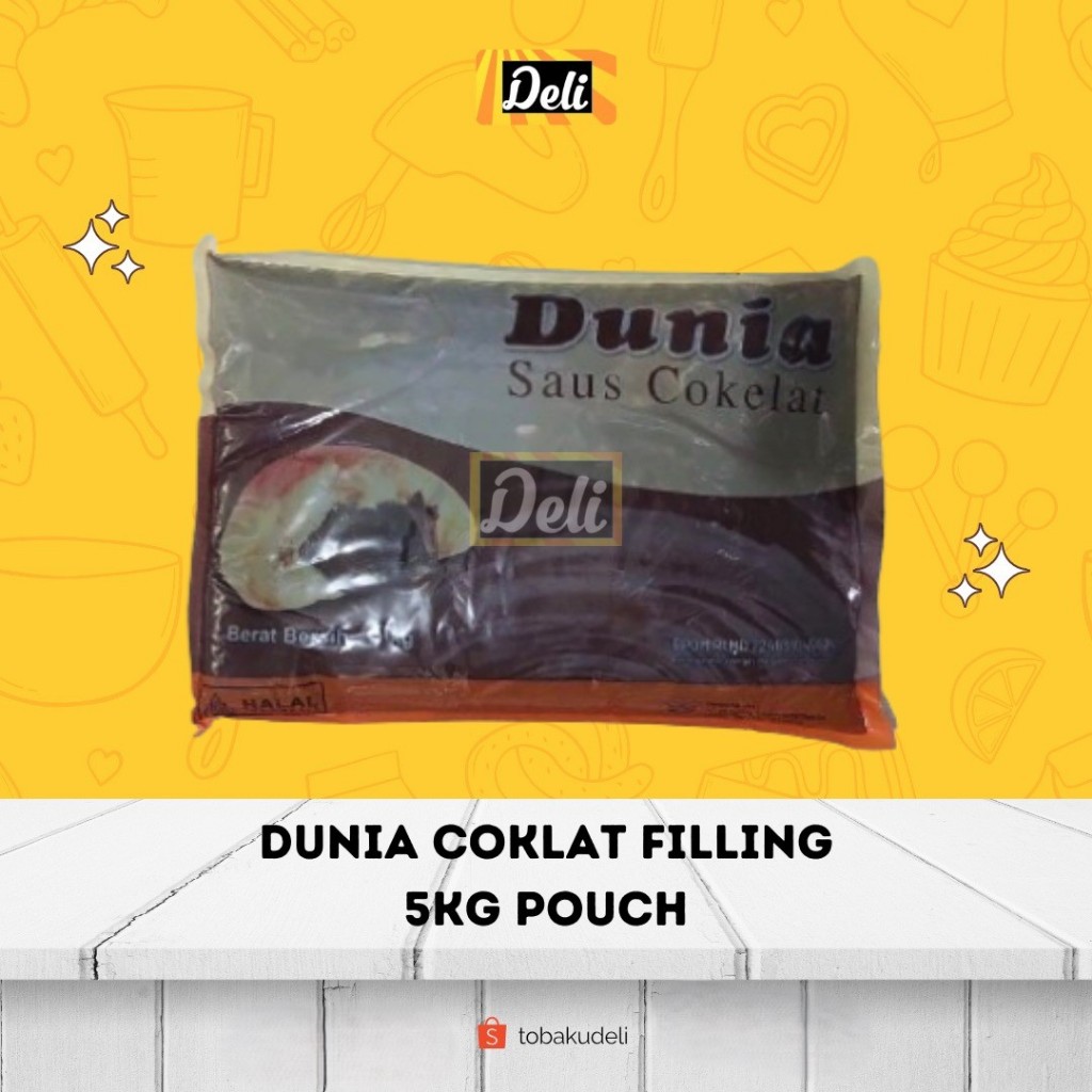 

Dunia Feeling Isian Selai Coklat Filling Aneka Roti 5kg