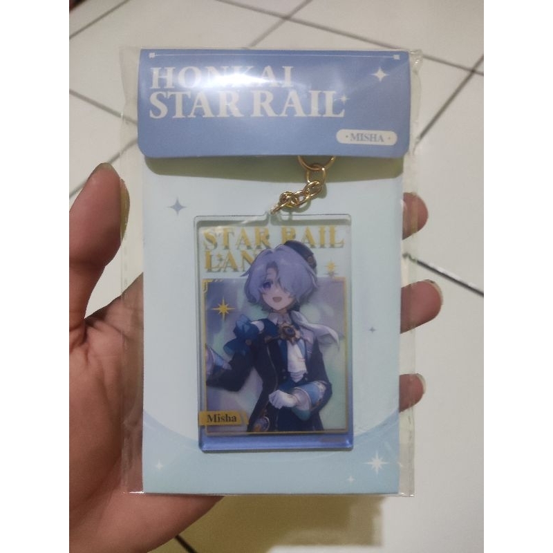 Gantungan Kunci / Keychain Misha Anniversary Hon kai Star Rail HSR Official Limited Edition New Sege