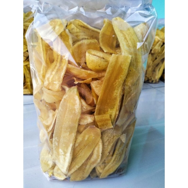 

Kripik Pisang Gurih Renyah kemasan 500grm Packing bubelwrap & dus