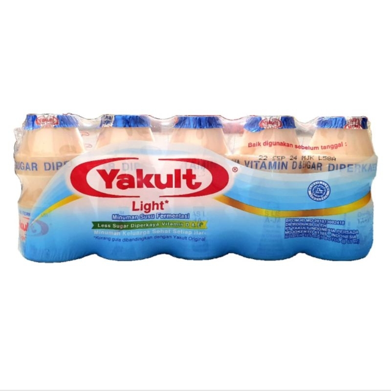 

Yakult Light Less Sugar 5 botol x 65ml