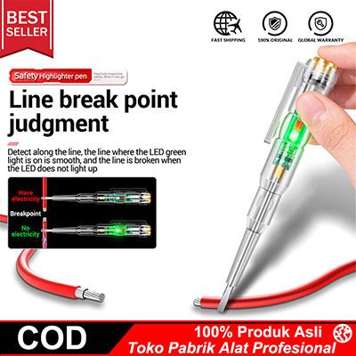 OBENG TESTER LISTRIK - OBENG TESPEN CANGGIH CEK PUTUS KABEL DAN LISTRIK