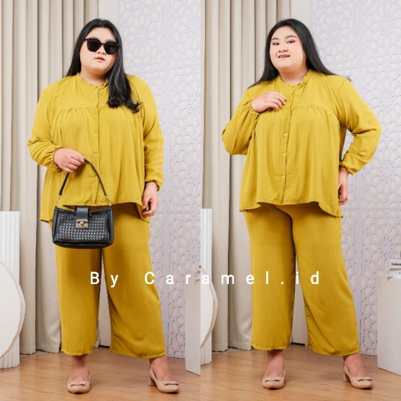 Setelan Kekinian Jumbo XXXL One Set Busui Bigsize