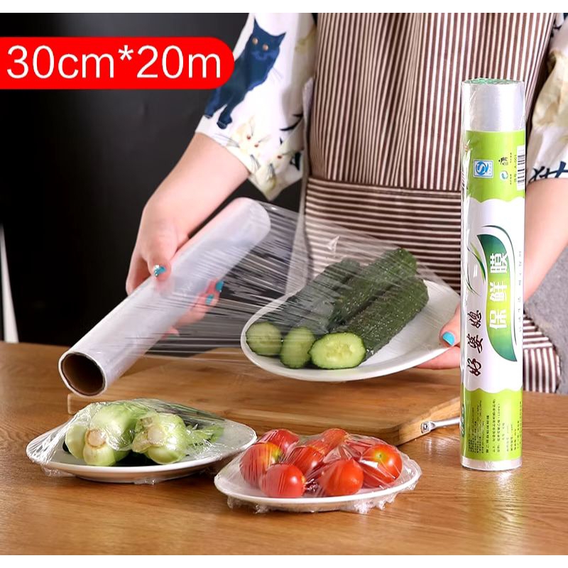 Plastik Wrapping Makanan 30 cm Roll Food Wrapping Roll Pembungkus Makanan