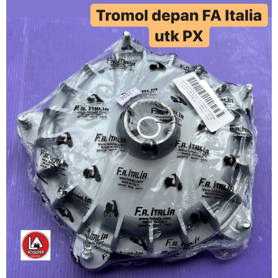 Tromol depan FA Italia utk px, excel dkk