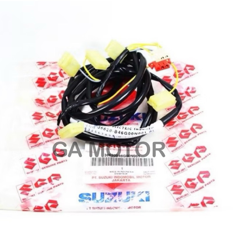 KABEL SOKET SAKLAR STATER LAMPU MOTOR SUZUKI SMASH SHOGUN SOKET KABEL MOTOR ORIGINAL