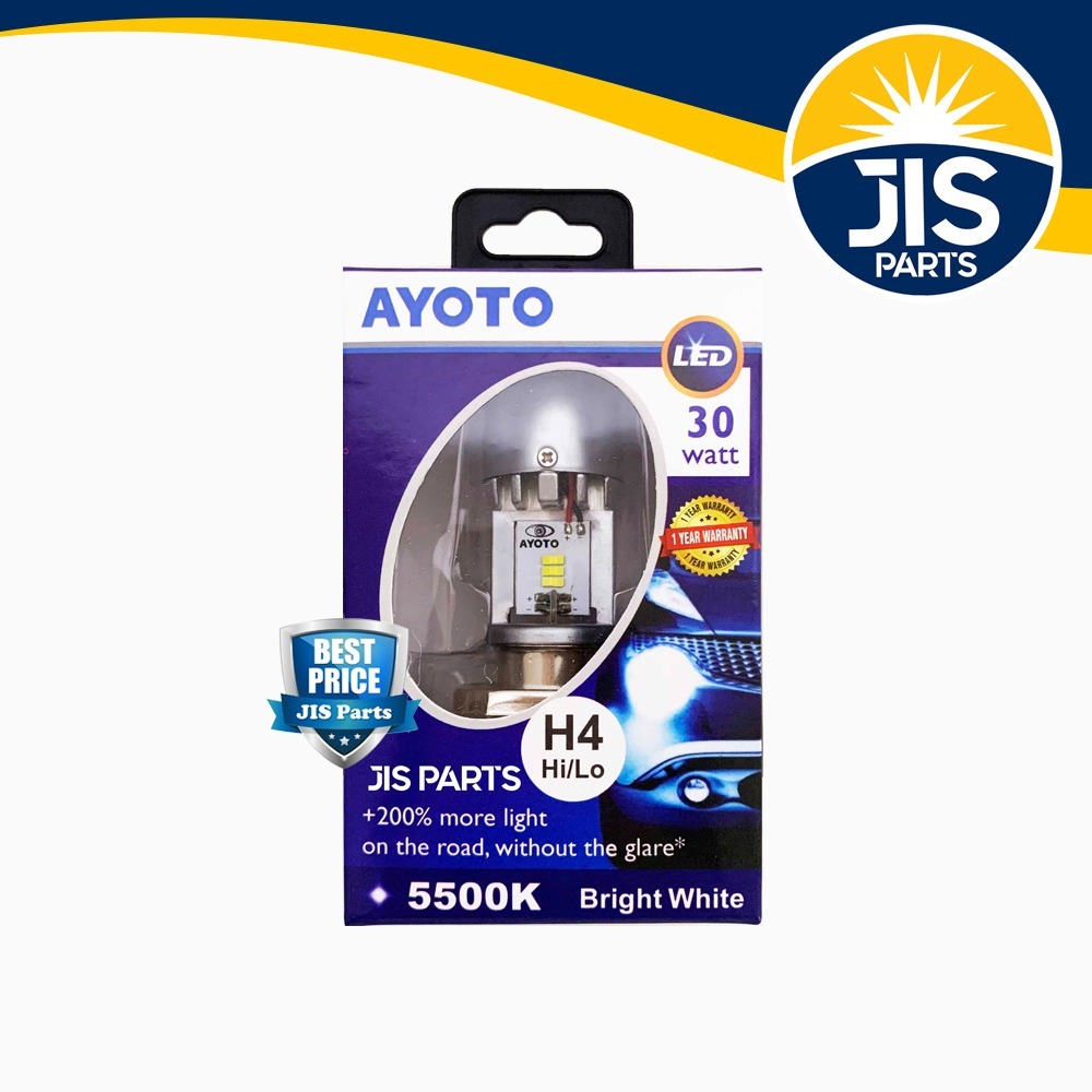 Bohlam Lampu LED AYOTO M4A H4 30Watt – Ori