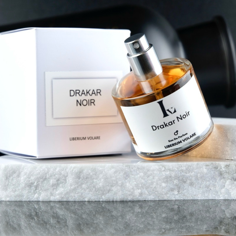 Liberium Volare Drakar Noir Edp 35ml, Parfum Pria Wangi Aromatic Fougere