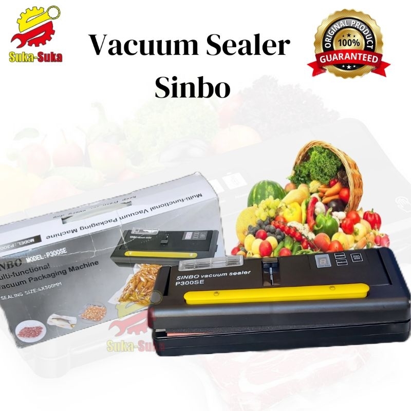 Mesin Vacuum Sealer P300SE SINBO