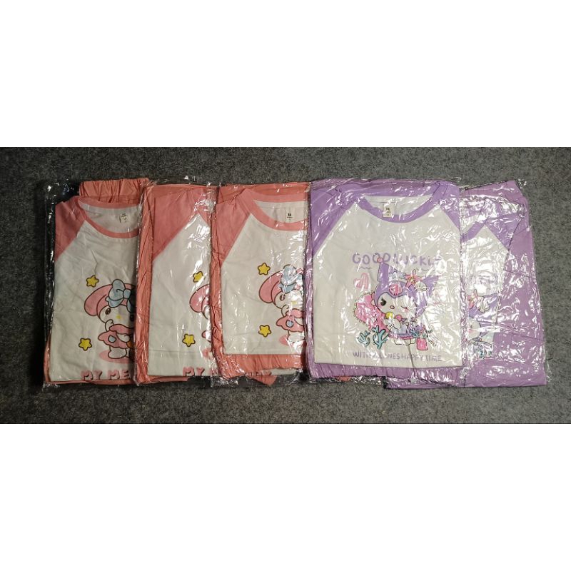 Rayhuma Setelan Anak Import Motif Boneka Lucu
