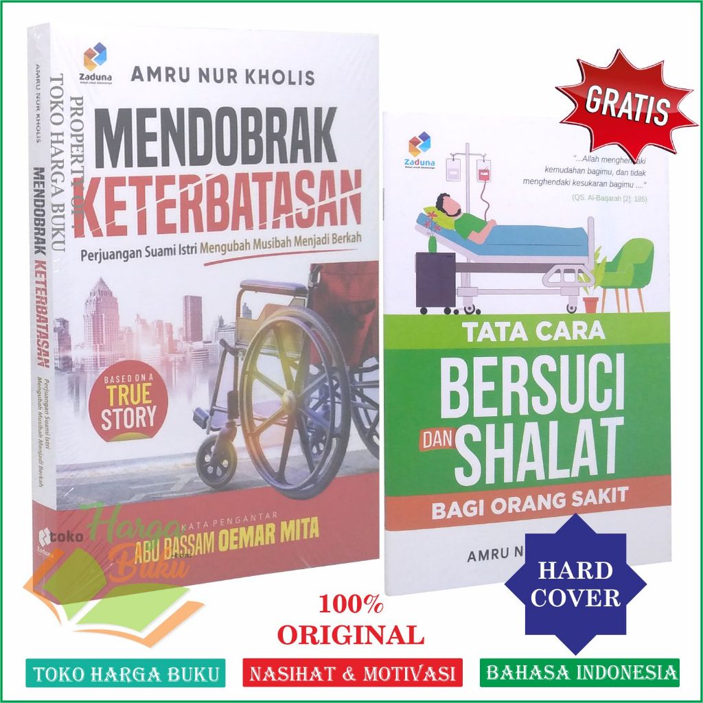 Foto Mendobrak Keterbatasan Perjuangan Suami Istri Mengubah Musibah Menjadi Berkah Penulis Amru Nur Kholis Penerbit Zaduna