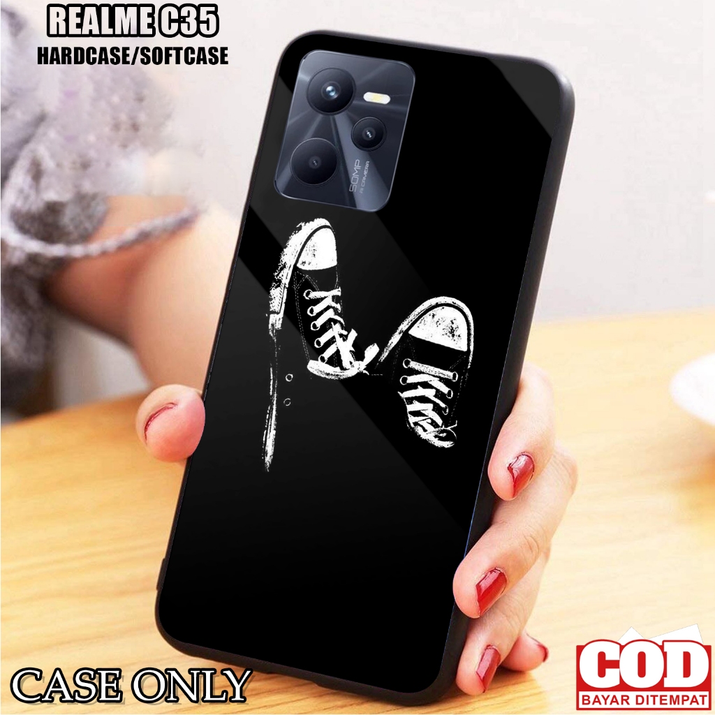 Case REALME C35 - Casing REALME C35 [ HITAM ] Silikon REALME C35 - Kesing Hp - Casing Hp  - Case Hp 