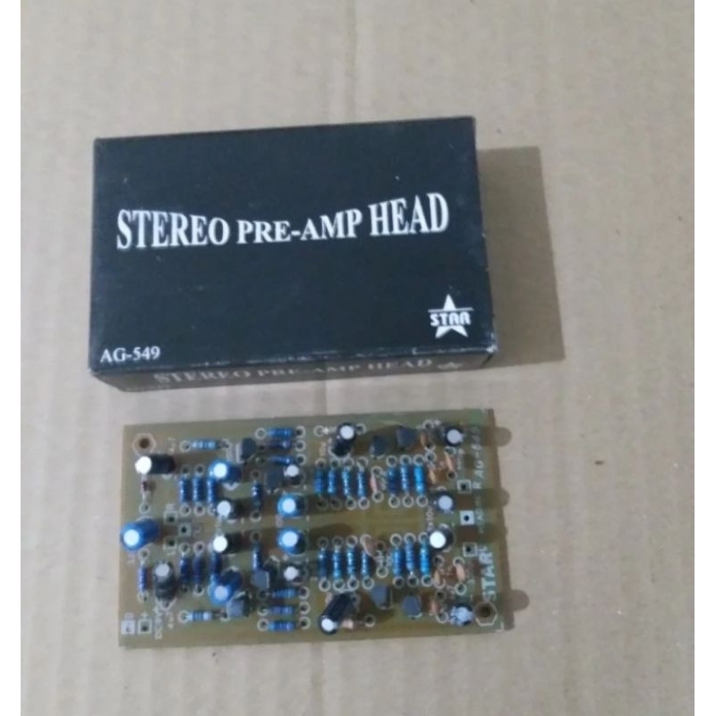 KIT PRE AMP HEAD STEREO AG 549 STAR PRODUCT KIT PRE AMP HEAD STEREO AG 549 STAR PRODUCTKit