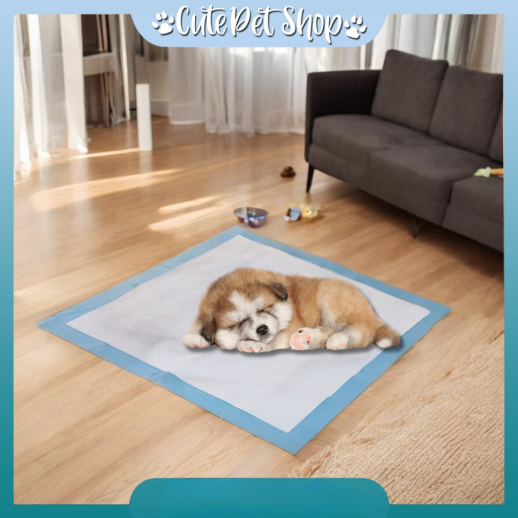 Tempat Pipis Kucing Dan Anak Anjing Pad Pipis Perlak Tatakan Pet Toilet Underpad