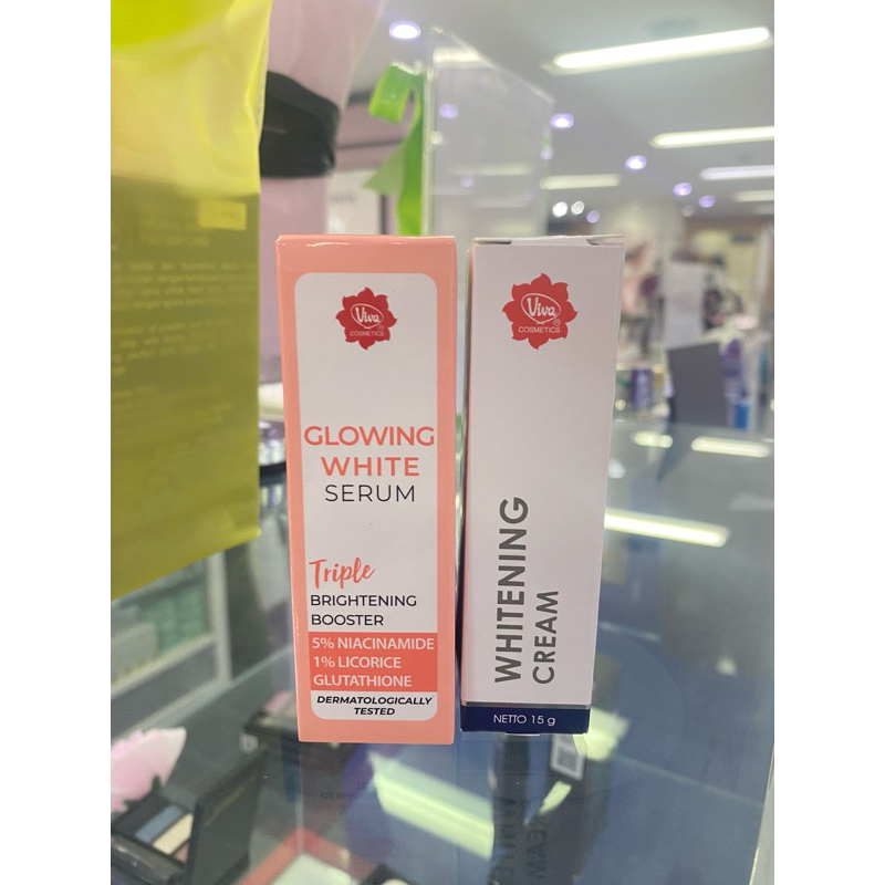 VIVA PAKET BUNDLING WHITENING CREAM + SERUM