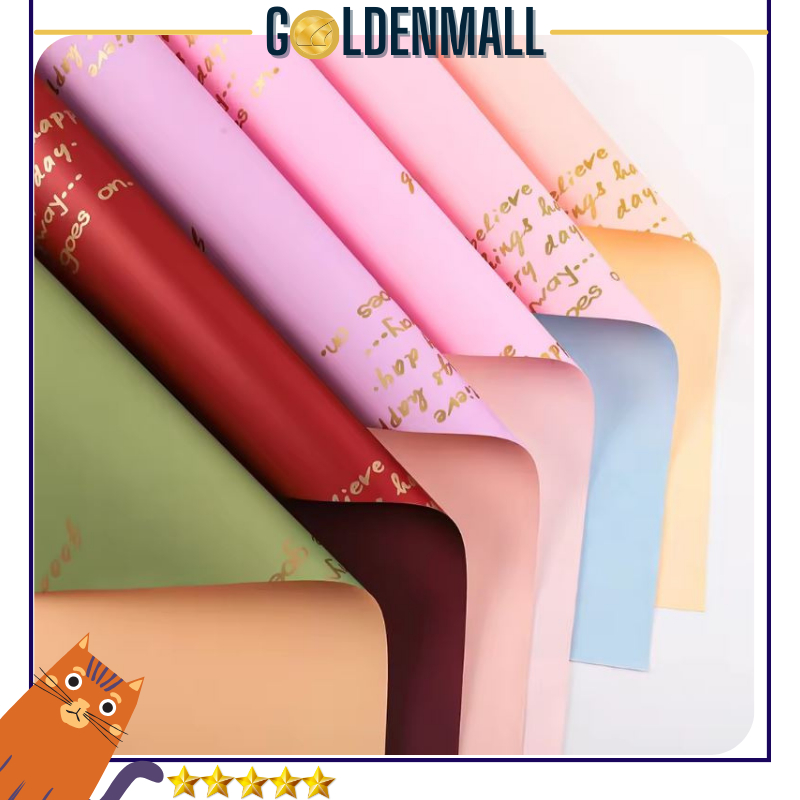 

20 LEMBAR Kertas Buket Bunga Kertas Cellophane Flower Wrapping 6025