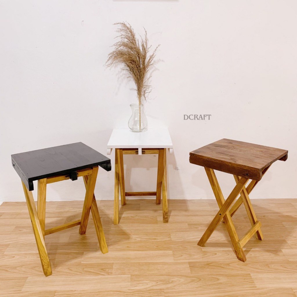 Meja Lipat Kayu Meja Lipat Kotak Minimalis Murah