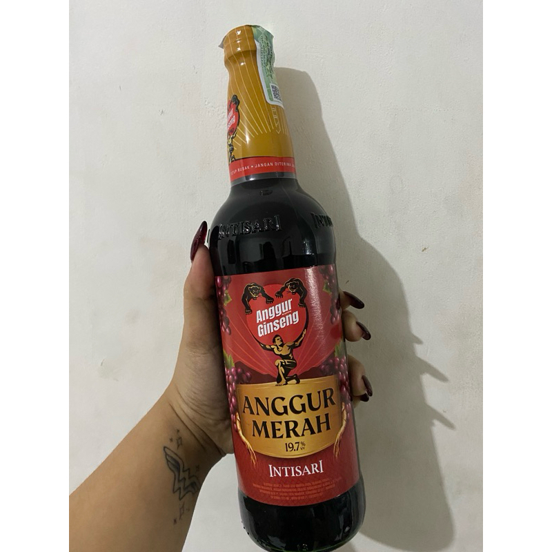 

Jamu tradisional intis gingseng anggr merah