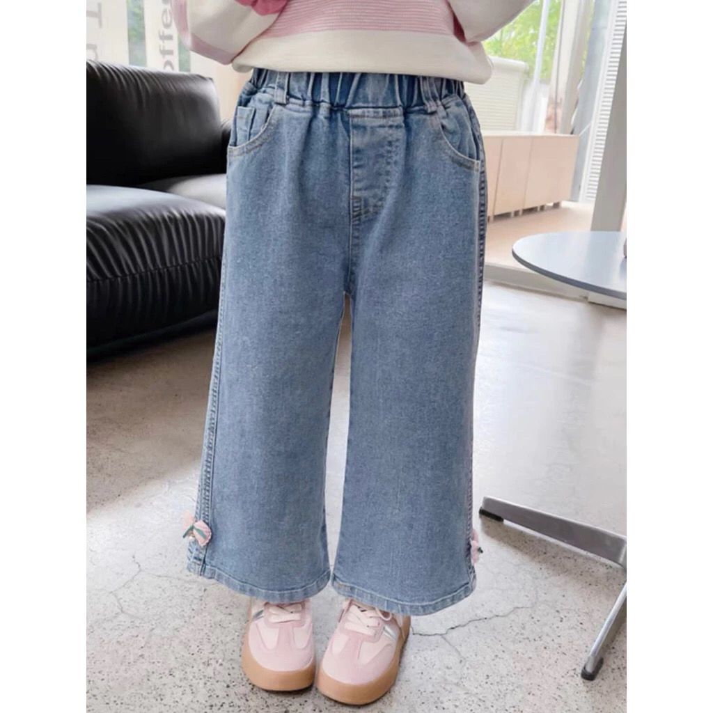 Celana Jeans Kulot Anak Perempuan Import Umur 1-10 Tahun Jeans Kulot Anak Perempuan Import