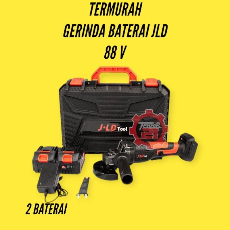 GERINDA BATERAI JLD GERINDA CORDLESS JLD 88 V