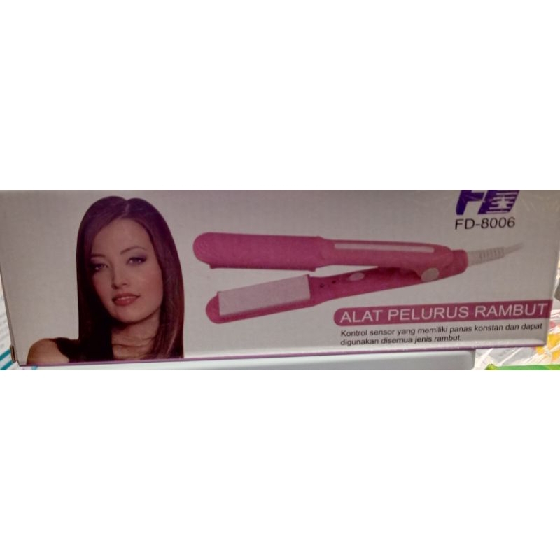 alat pelurus rambut /catokan rambut mini FD 8006