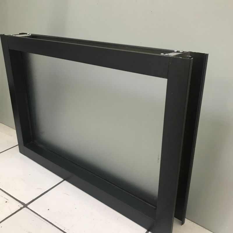 boven alumunium kaca mati ukuran 50x50