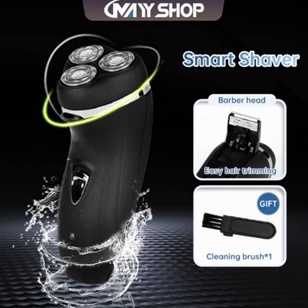 Langsung Beliii Alat Cukur Elektrik mini travel portabelCukur Rambut Elektrik Shaver PencukurHitam