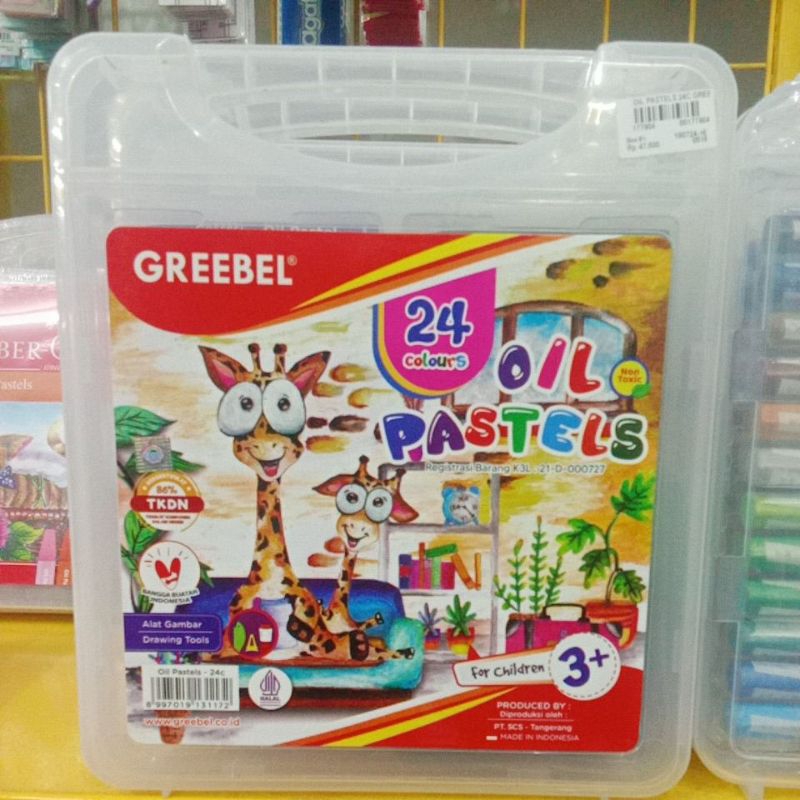 

Crayon / Oil Pastel 24 Colour GREEBEL