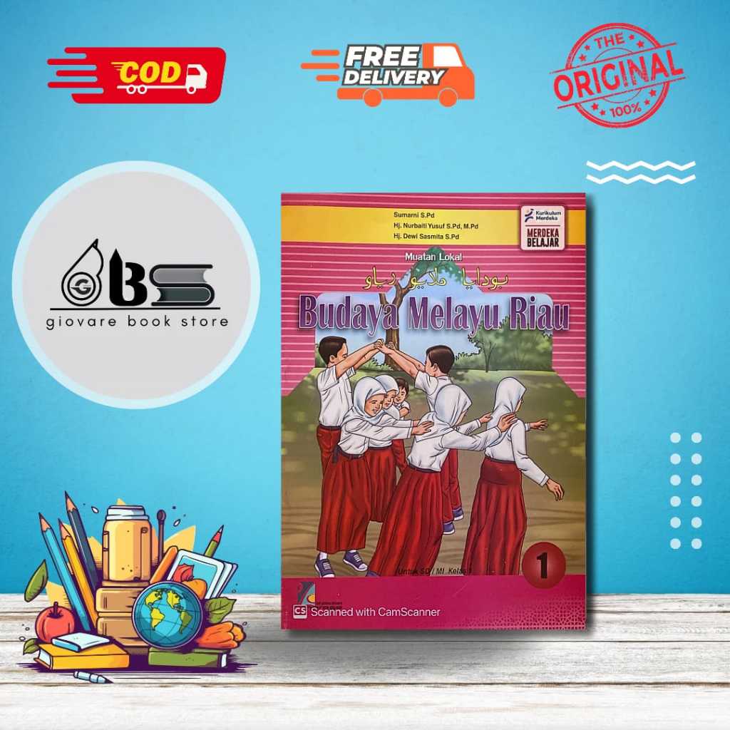 BUKU BMR KELAS 1 INPRASA KURIKULUM MERDEKA ORIGINAL | BUDAYA MELAYU RIAU SD KELAS 1