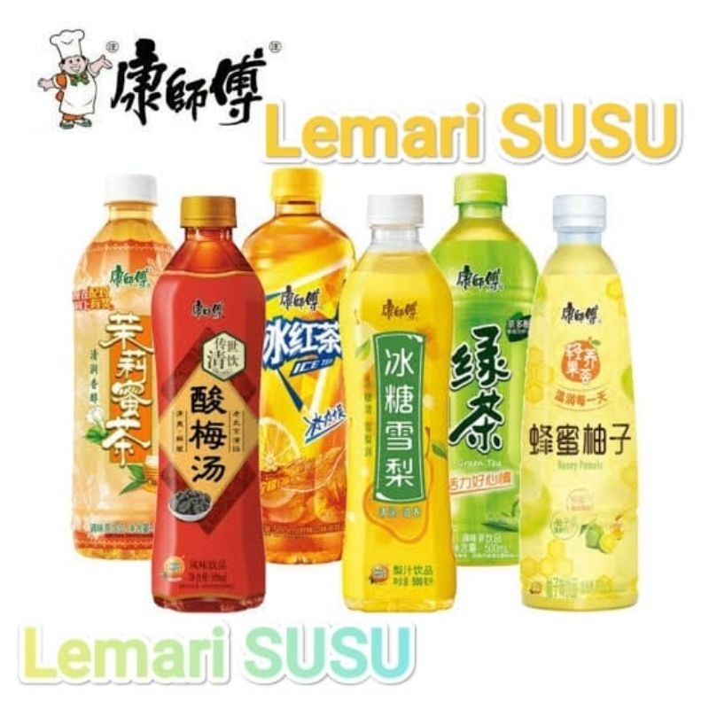 

KANG SHI FU SOUR PLUM JUICE DRINK/KANG SHI FU PEAR JUICE WITH ROCK SUGAR DRINK 500ml/Kang si fu/KSF