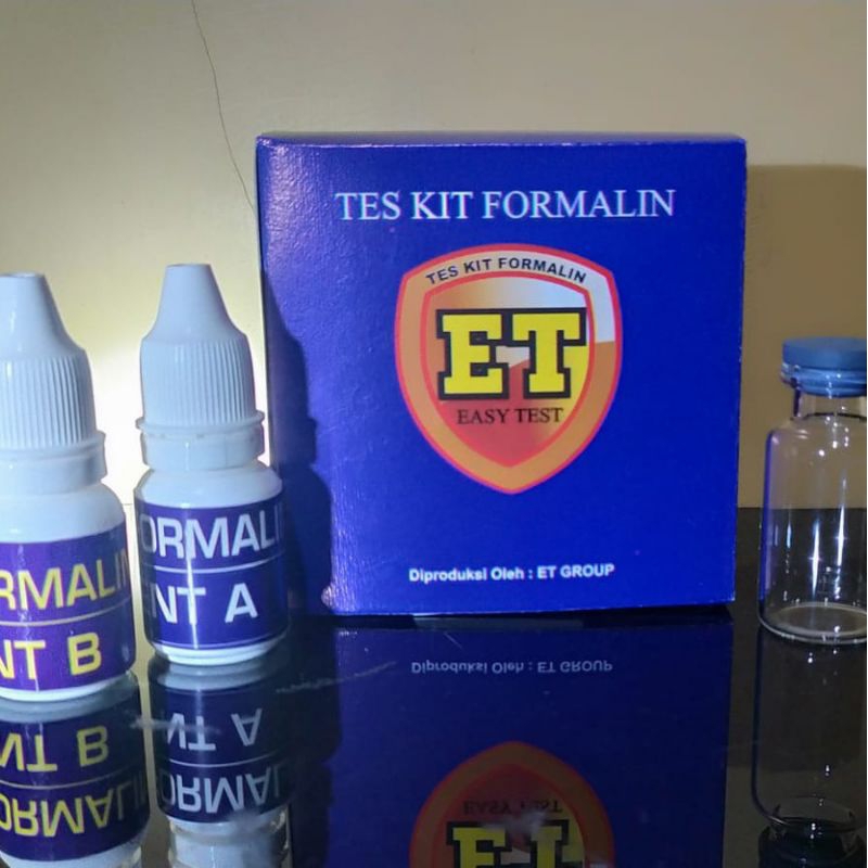 Test Kit Uji Cepat Formalin di Ikan Daging Bakso Tahu dll
