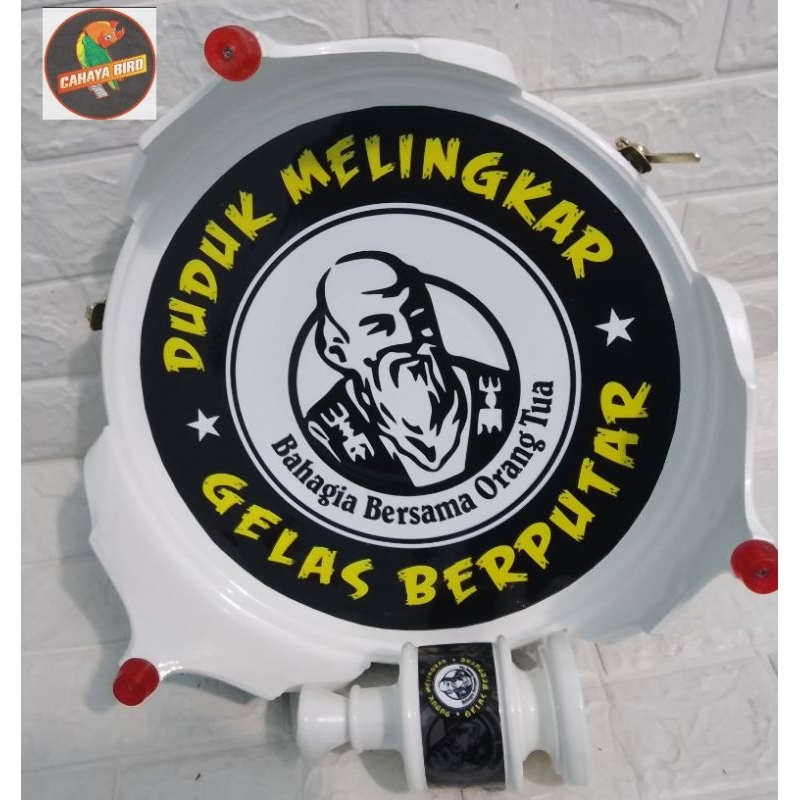 TEBOK LOVEBIRD PVC BADMAN TEBAL TERLARIS