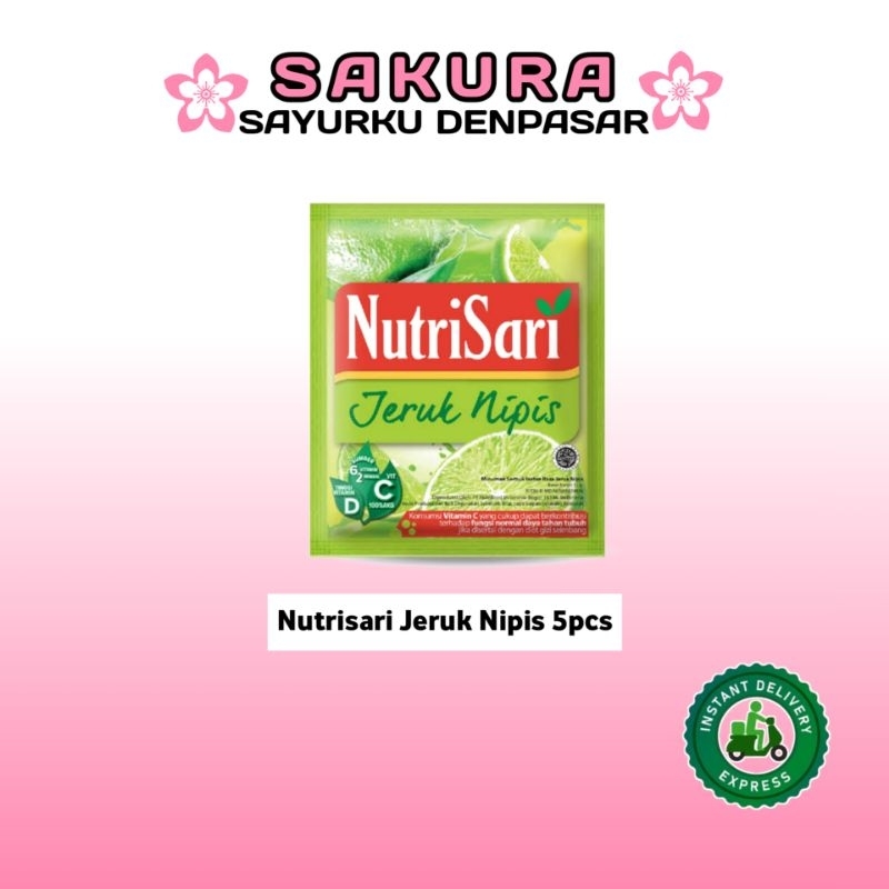 

Nutrisari Jeruk Nipis 5pcs - SAKURA