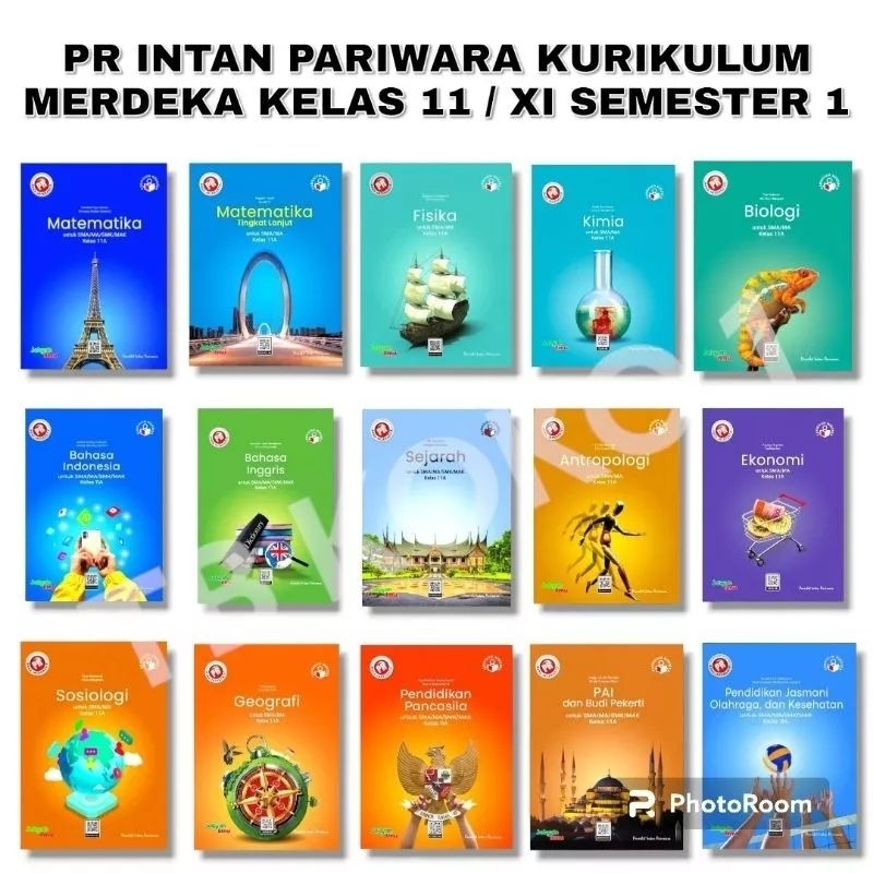 BUKU PR/LKS ASESMEN INTERAKTIF INTAN PARIWARA SMA/SMK KELAS 11 KURIKULUM MERDEKA SEMESTER 1