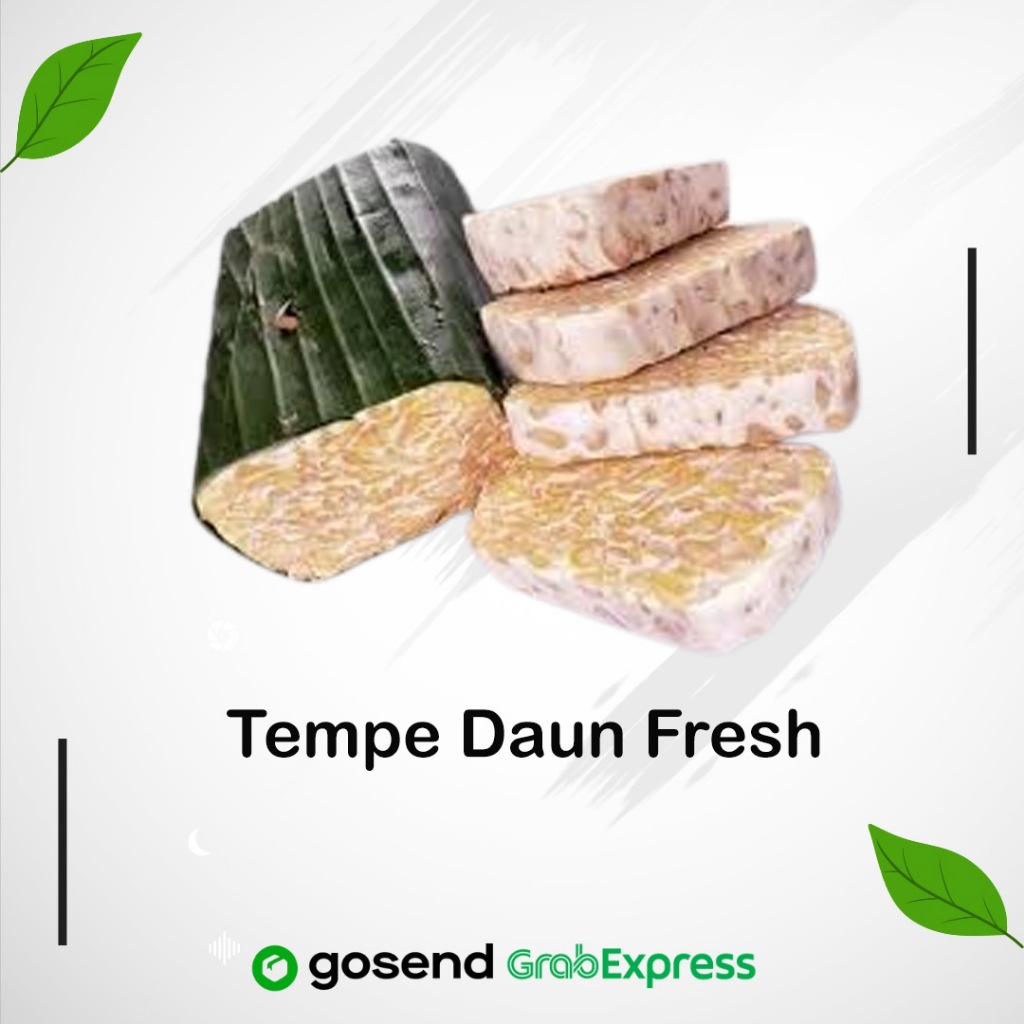 

Tempe Daun Besar|Tempe Daun Besar Fresh Segar Perpapan